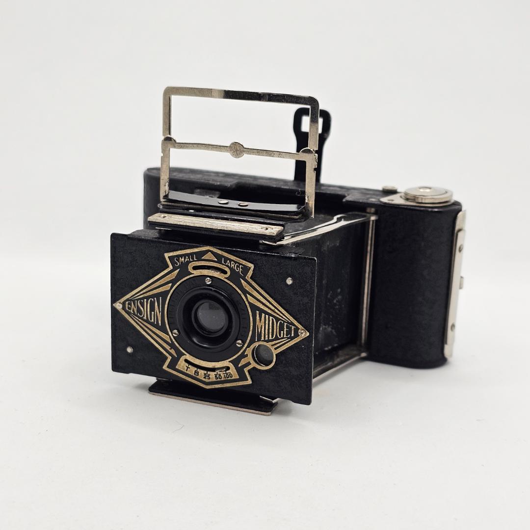 【超希少】ENSIGN MIDGET アンティーク 蛇腹カメラ ポケットサイズ