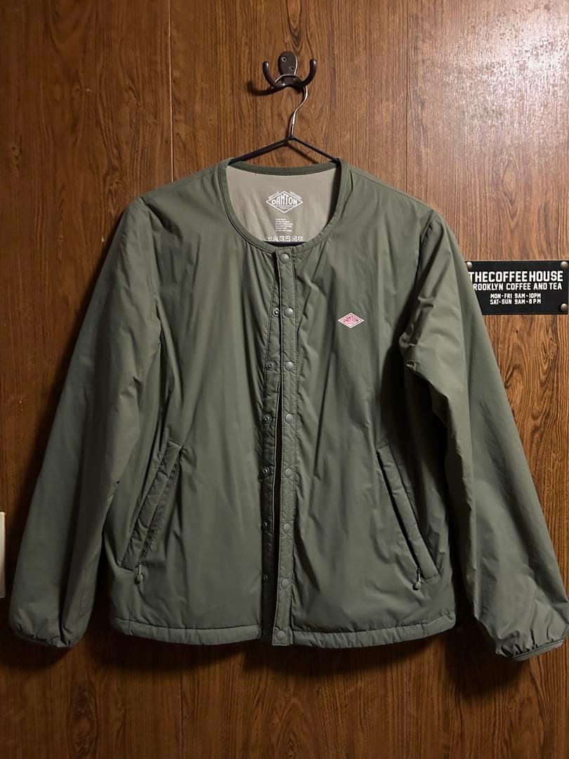 DANTON カーキ　インサレーション　ジャケット