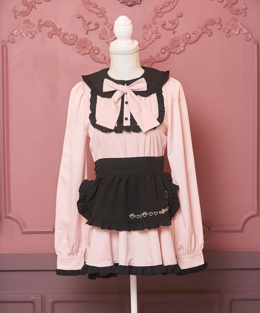 ♥nyanme♥ めいどにゃんぴーす♡ピンク にゃんみー みうみお