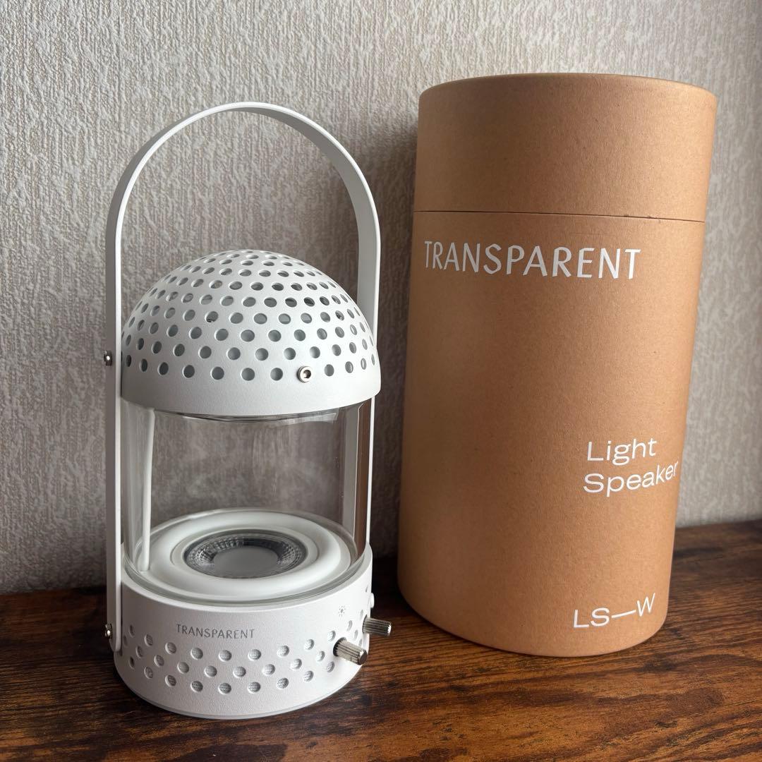 TRANSPARENT ランタン ライト スピーカー