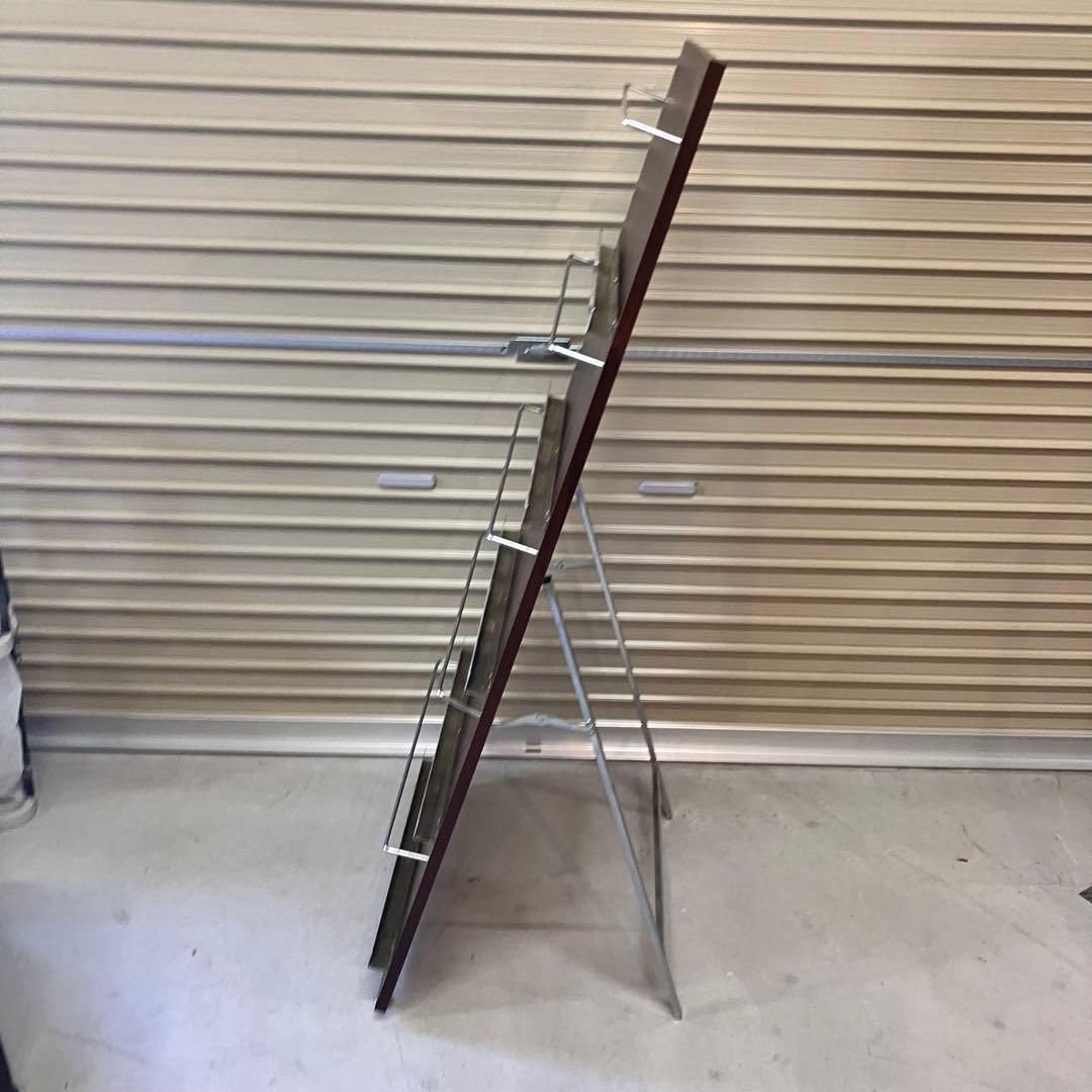 北欧レトロ 不二貿易 木製 マガジンラック 雑誌スタンド レトロ ビンテージ