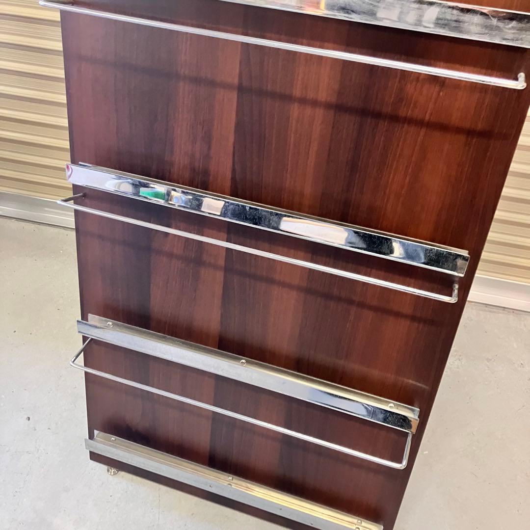 北欧レトロ 不二貿易 木製 マガジンラック 雑誌スタンド レトロ ビンテージ