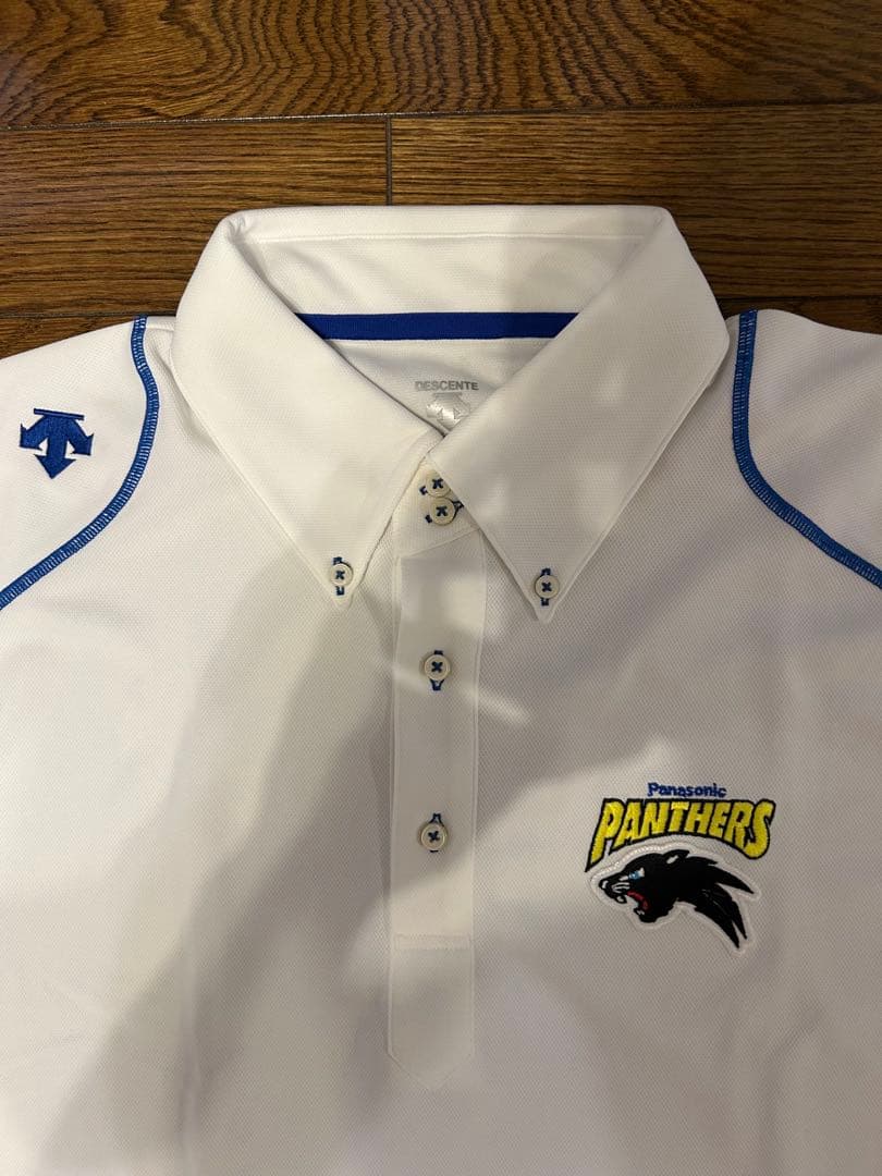 デサント　パナソニックパンサーズ　スタッフポロシャツ