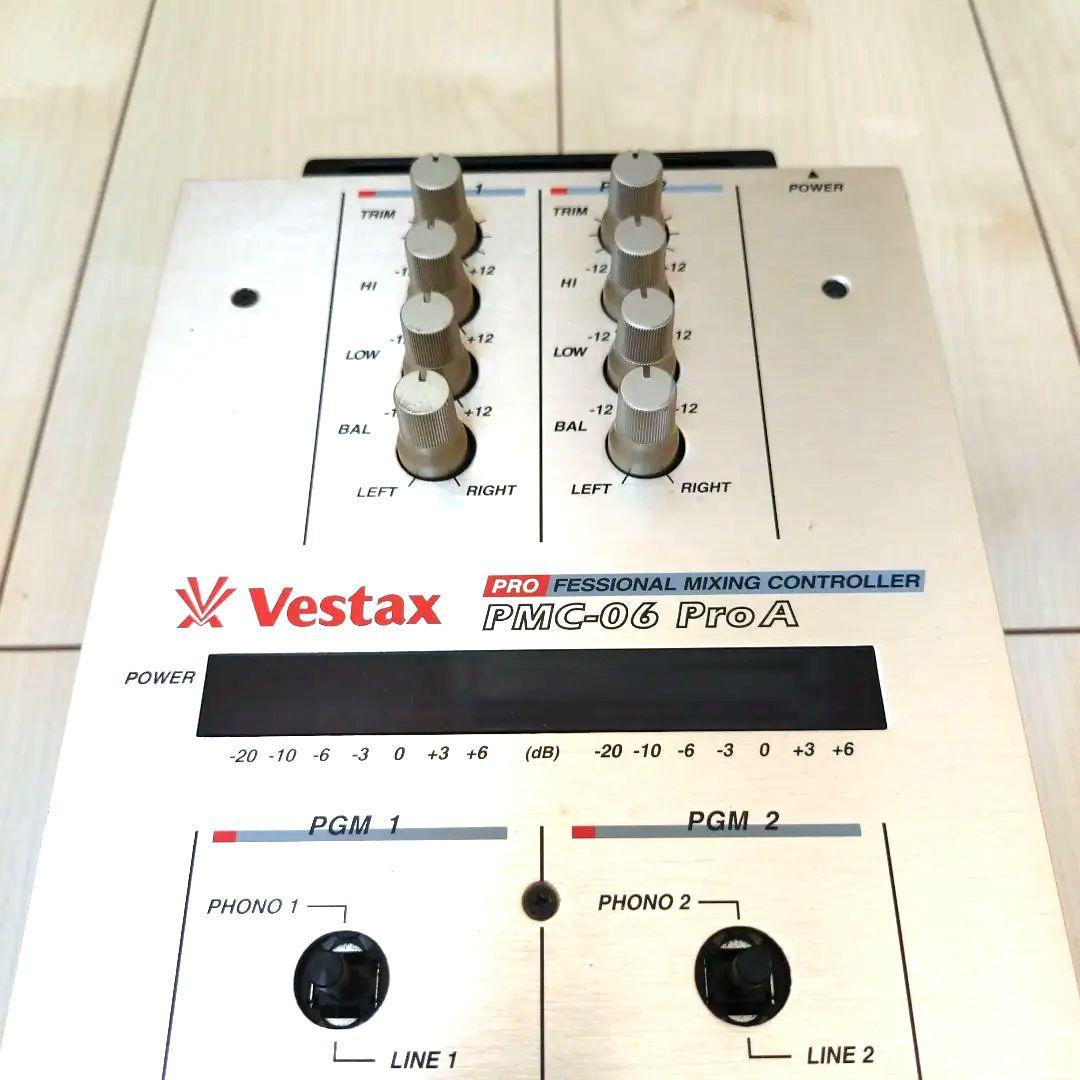 動作確認済 Vestax PMC-06PROA DJミキサー メンテ済