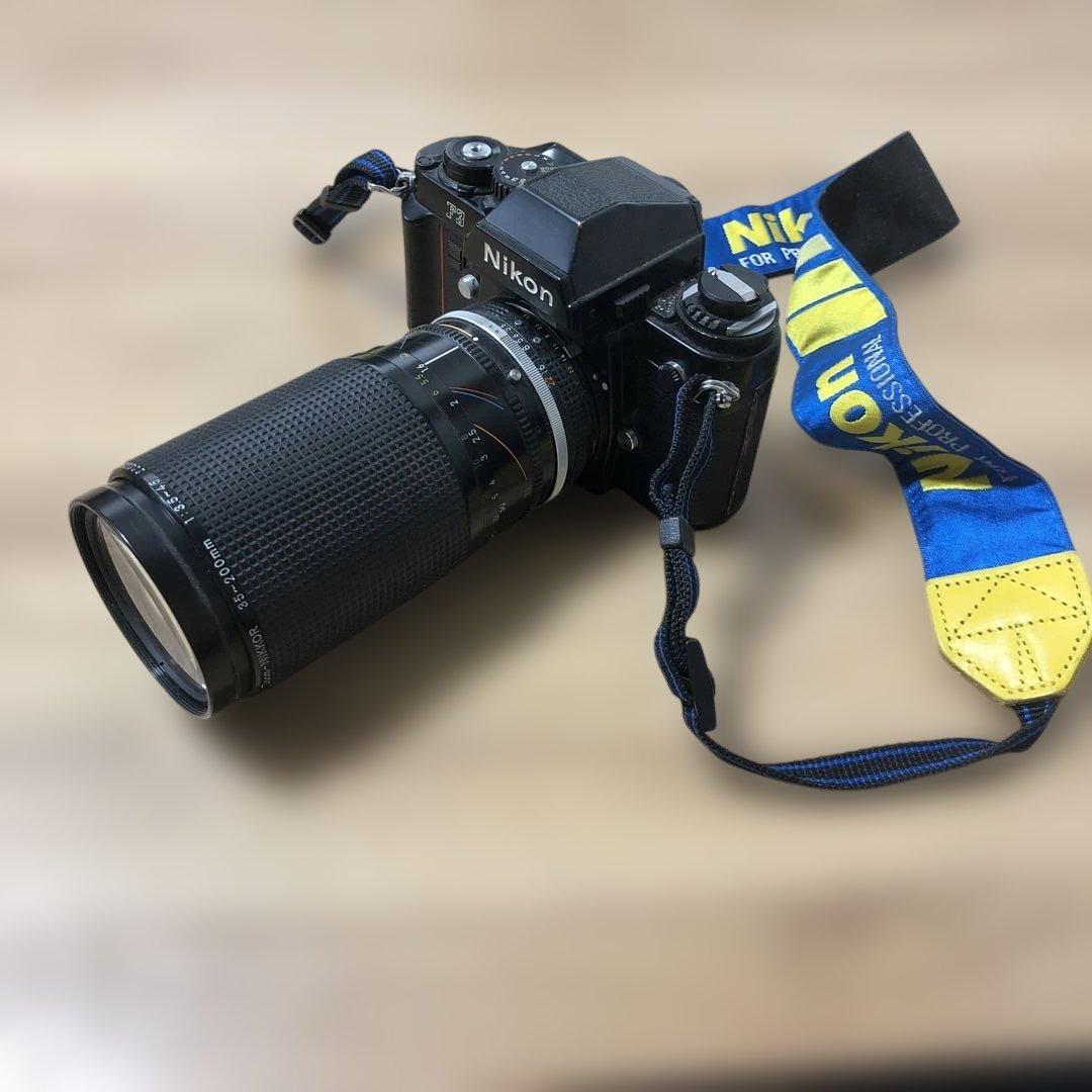 Nikon F3 一眼レフカメラ 望遠レンズ付き　35-200 ジャンク品