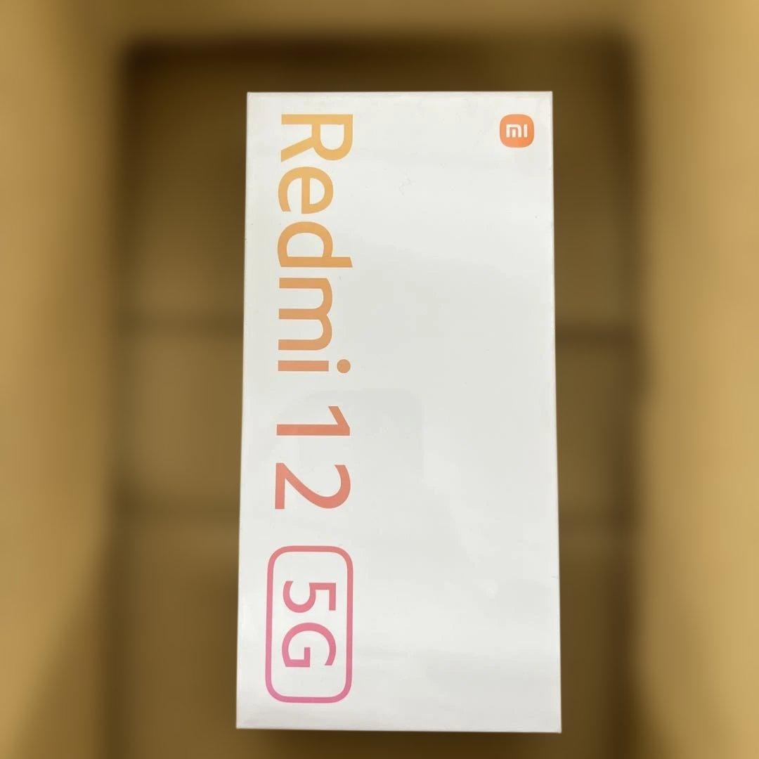 594未開封　Xiaomi Redmi 12 5G 128G ブルー