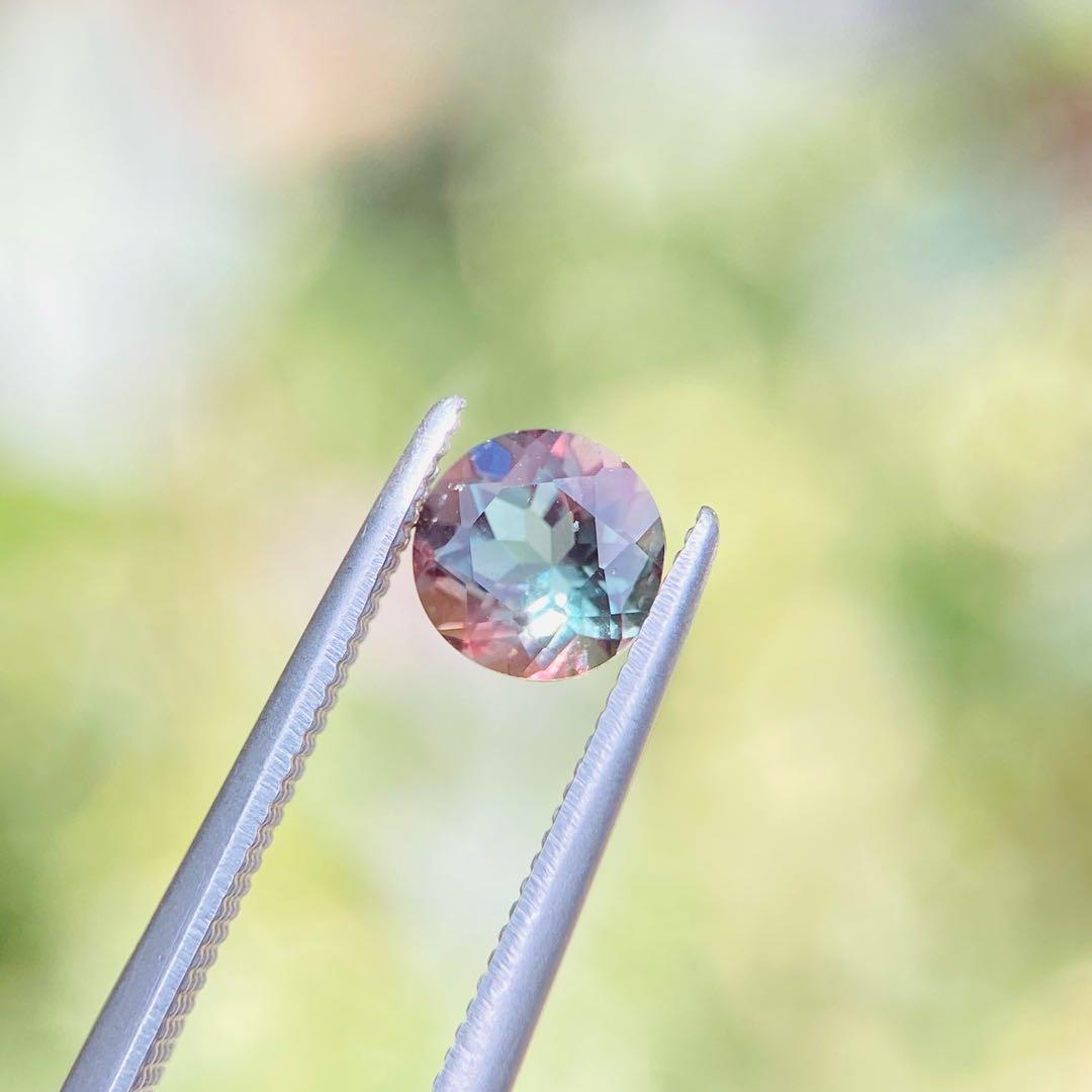 天然石　カラーチェンジアンデシン　天然石リング　オーダーリング