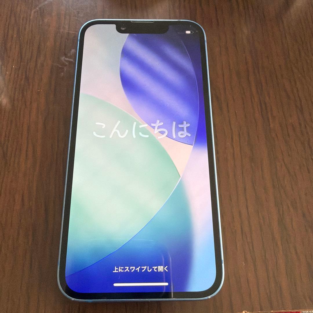 iPhone13mini ブルー 本体のみ(初期化済み、eSIM削除済み)