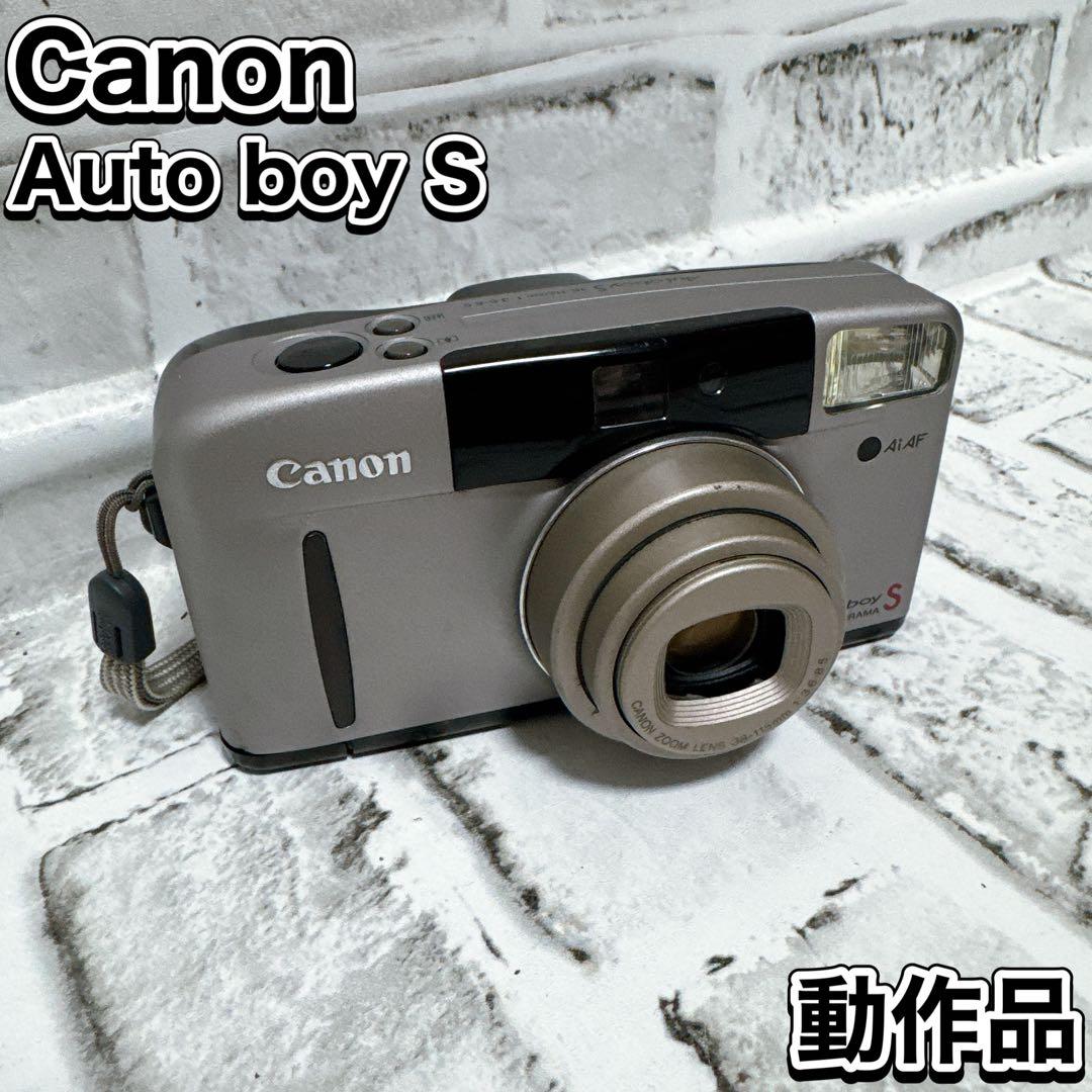 Canon Autoboy S コンパクトフィルムカメラ　動作品Panorama