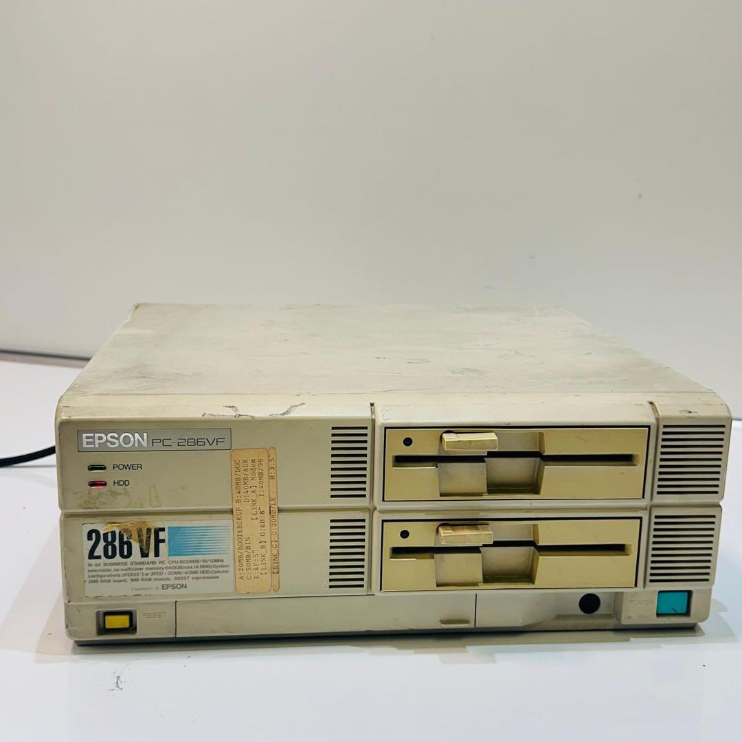 EPSON PC-286VF デスクトップPC 動作品