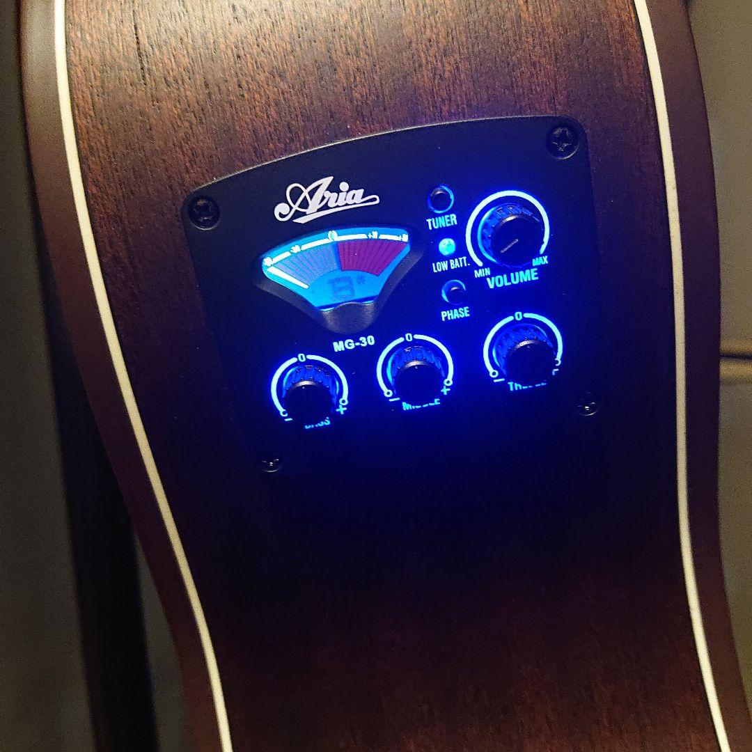 ARIA AF-101MHCE N マホガニーカッタウェイ