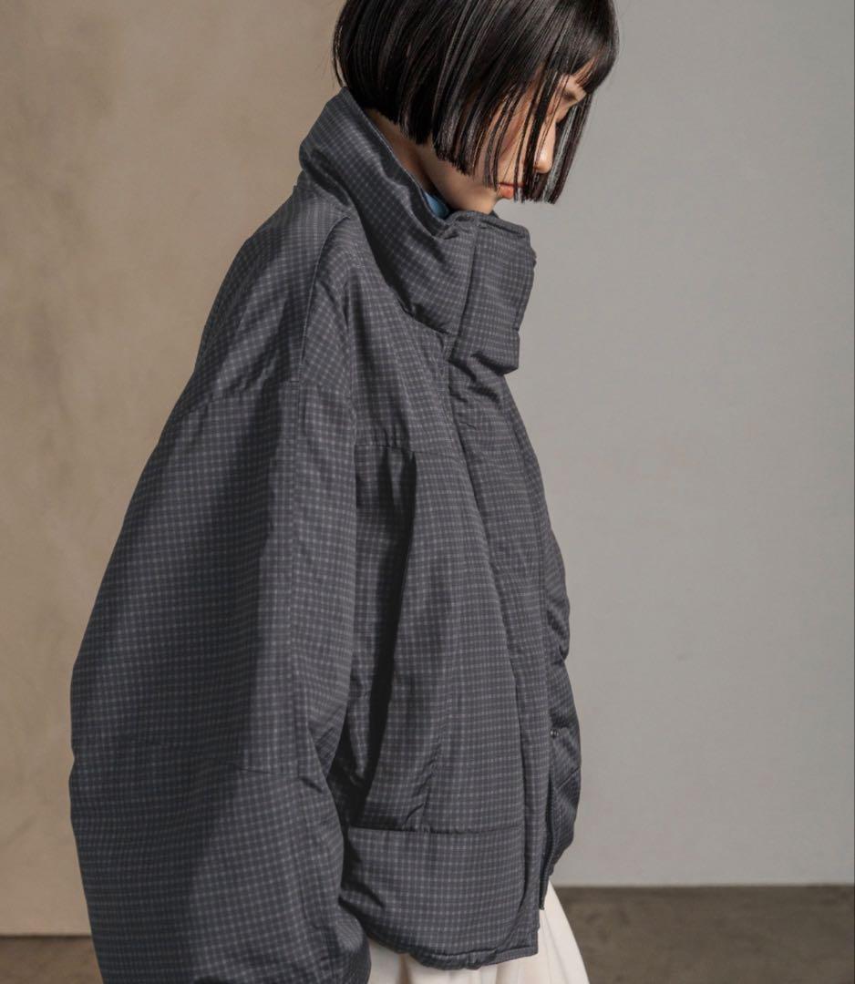 【完売商品】LOWRYSFARM チェックモンスターショートコート ブルゾン