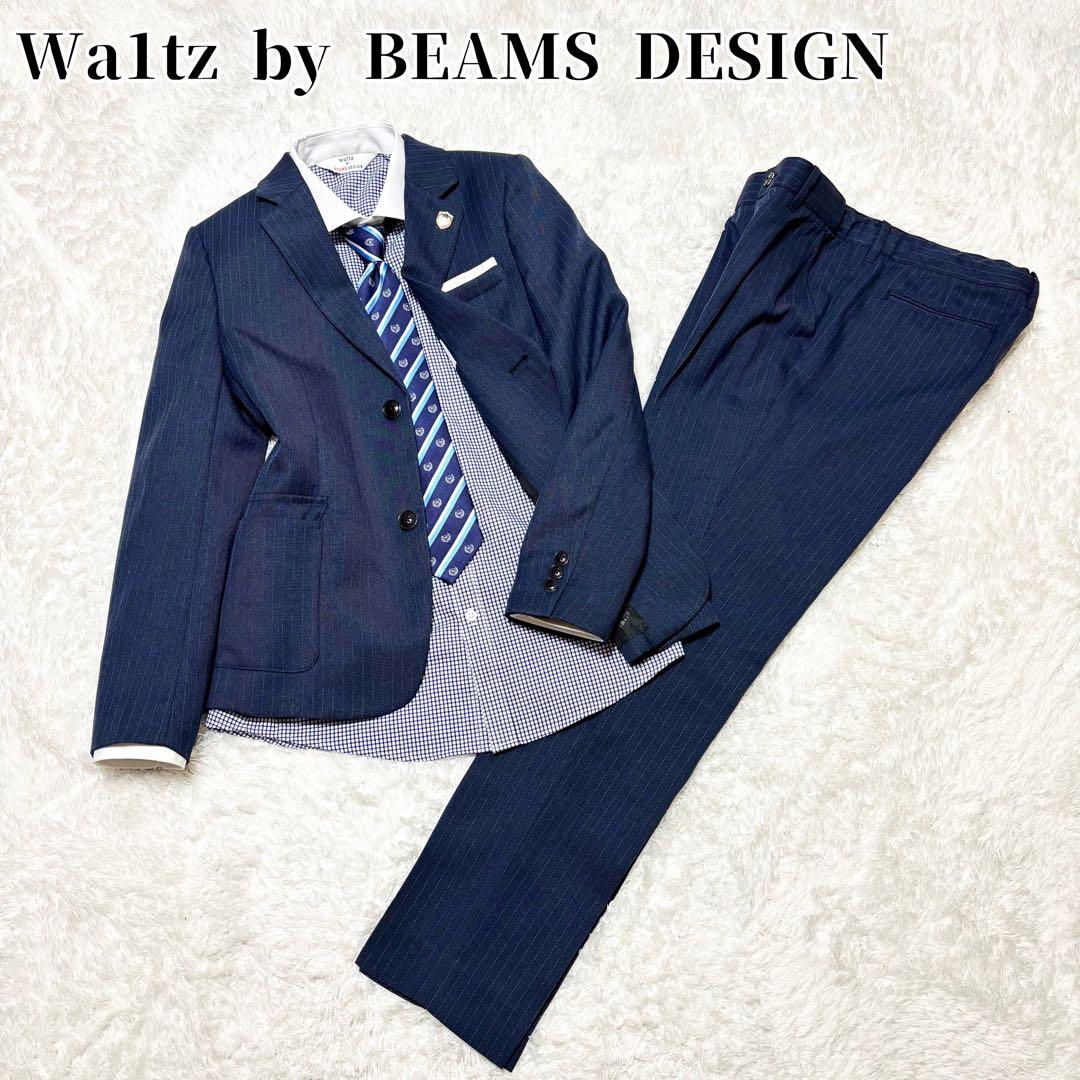 Wa1tz by BEAMS DESIGN ネイビー ストライプ 4点セット