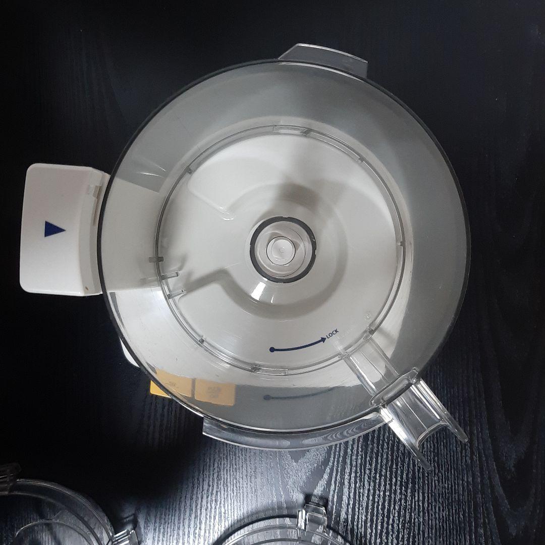 容器2つ　アムウェイ　フードプロセッサー　パーツ付フルセット+