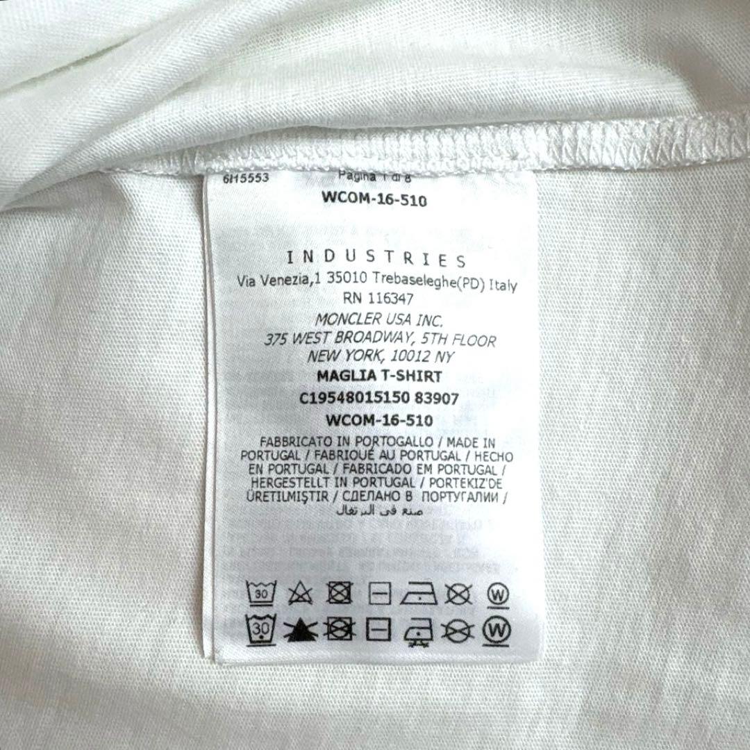 MONCLER Tシャツ　キッズ　　白　ハワイ島デザインプリント