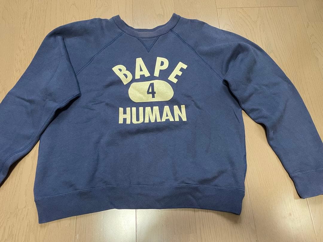BAPE HUMAN 90s 初期タグスウェット