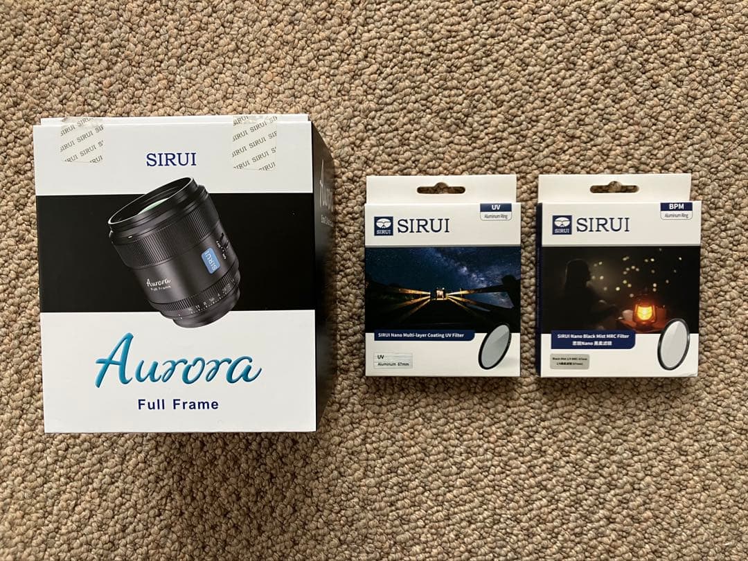 SIRUI Aurora 85mm f/1.4 単焦点レンズ　Xマウント