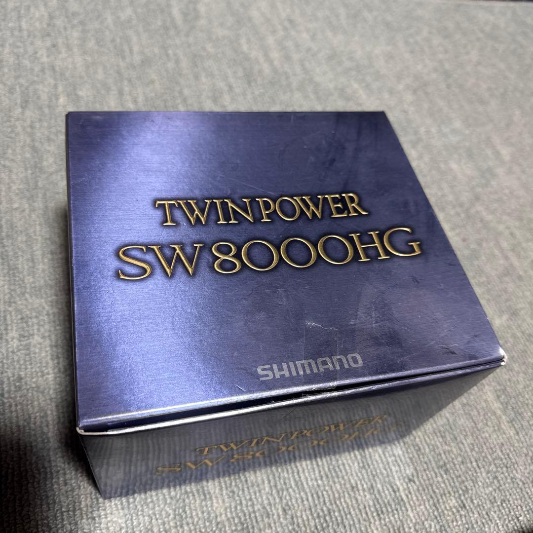 ツインパワーSW8000HG 12000HGスプール付き　ノブ付き