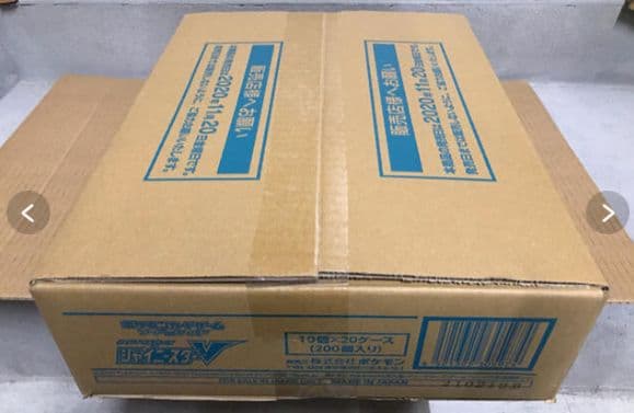 ポケモンカード シャイニースターV カートン 新品未開封