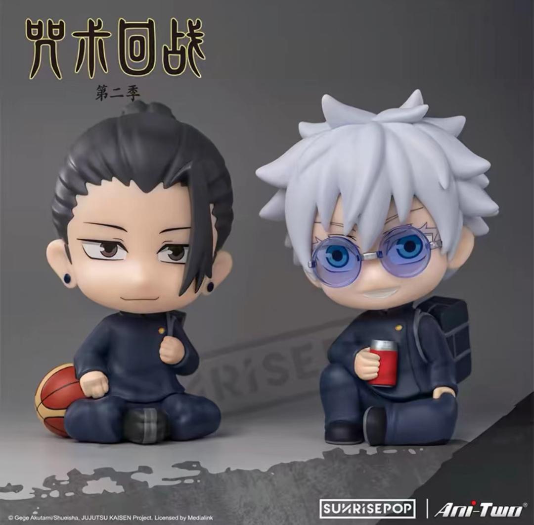 【呪術回戦】五条悟 夏油傑 完成品フィギュア SUNRISEPOP 2点セット