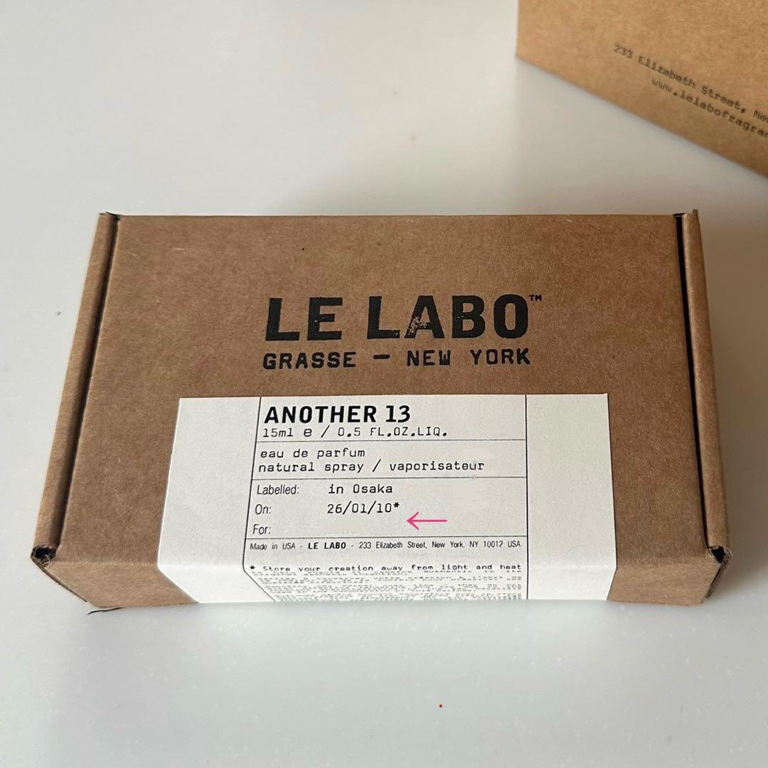 LE LABO ANOTHER 13 オードパルファム 15ml