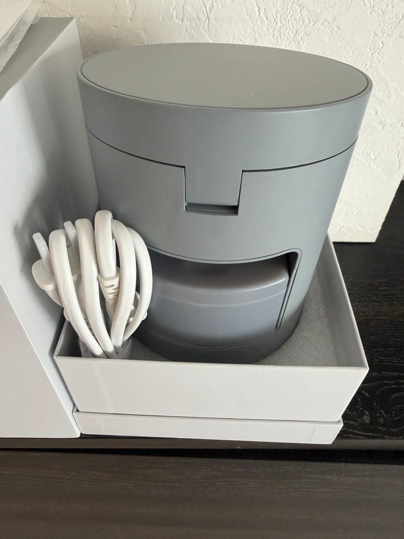 ［新品未使用品］ SALONIA PURE BRIGHT STEAMER グレー