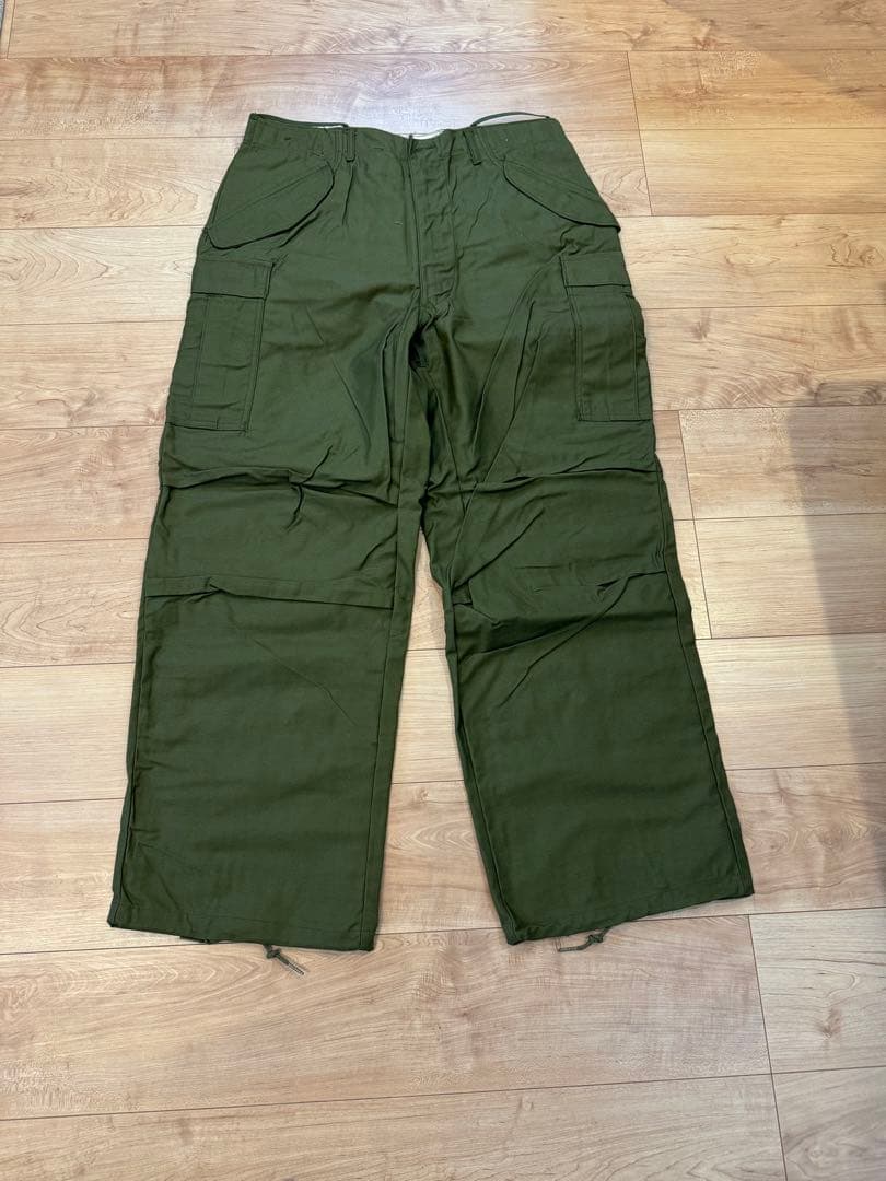 デッドストック　1968年　アメリカ軍実物M65 M-R 60s初期アルミジップ