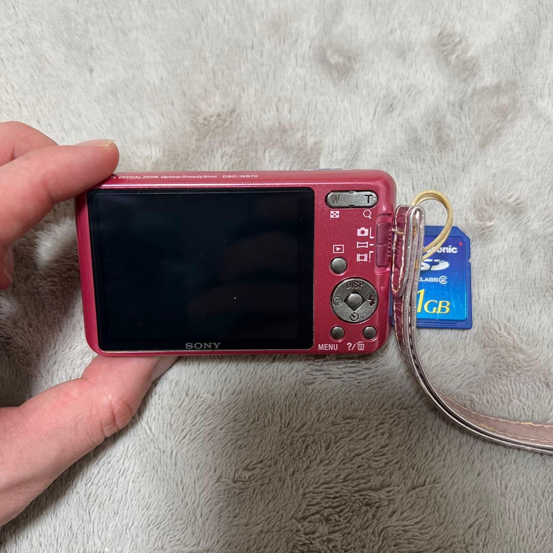 SONY Cyber shot DSC-W570【ジャンク】