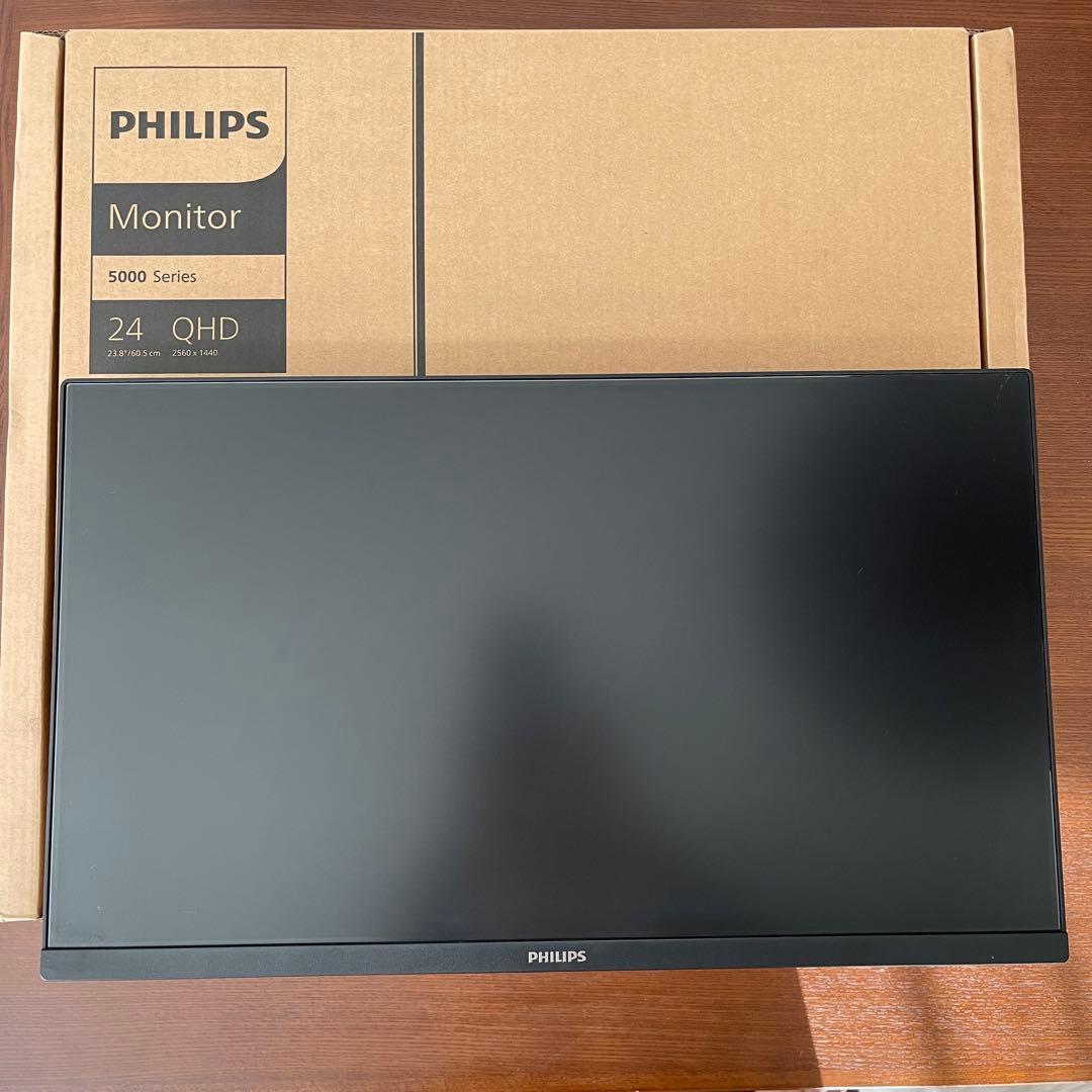 Philips QHDモニター 24E1N5500E/11 付属品完備 美品