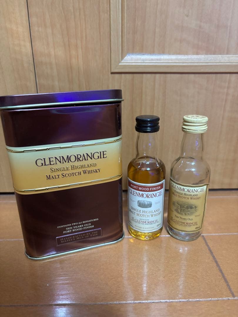 【レア】GLENMORANGIE ポートウッドフィニッシュ10年　ミニボトル