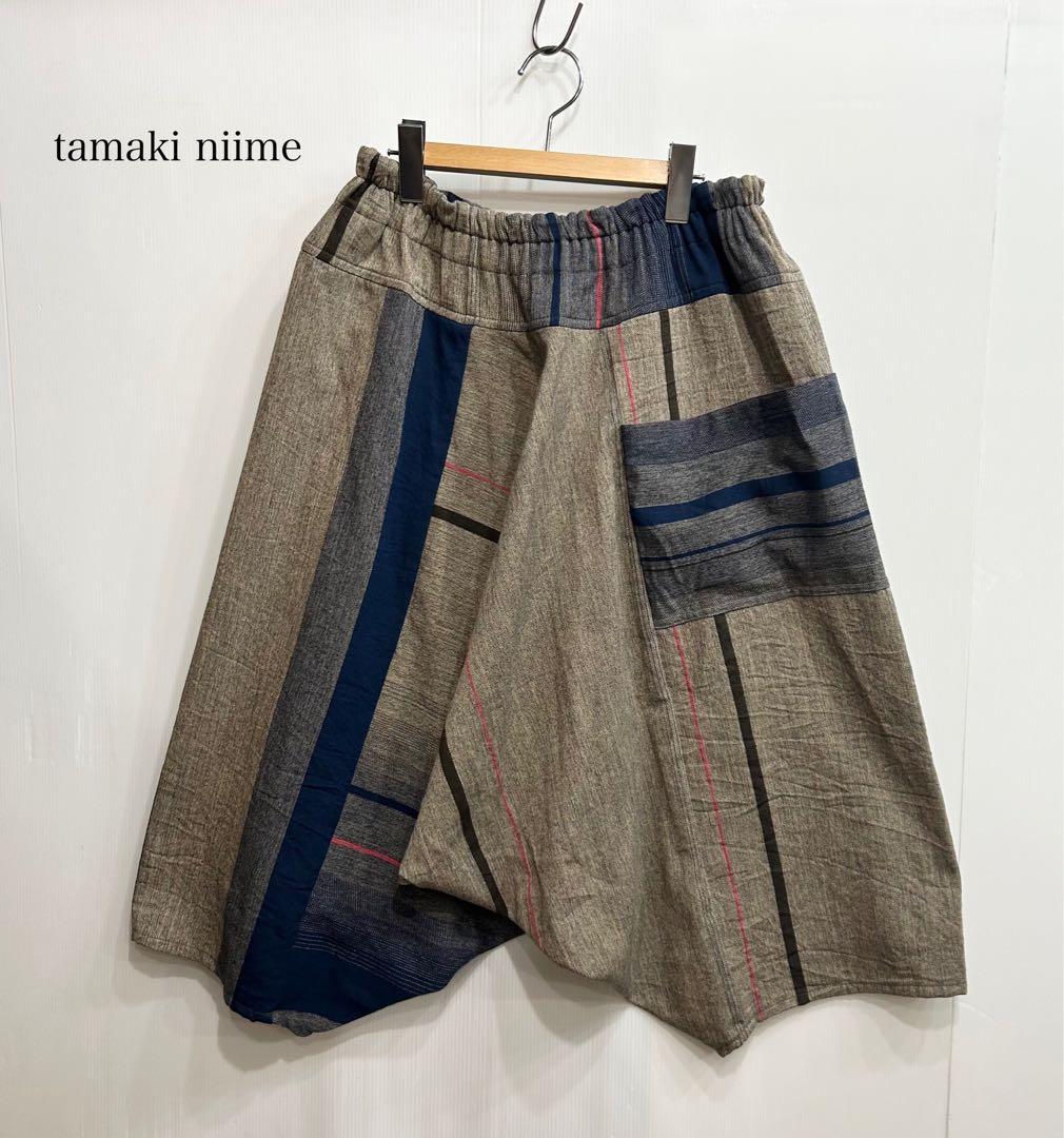 tamaki niime タマキニイメ 美品tarun pants short