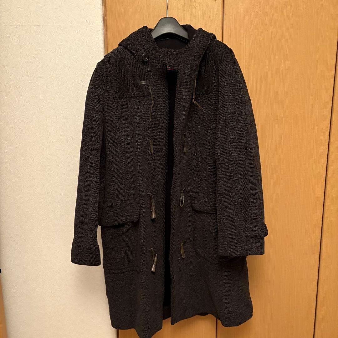 INVERTERE インバーティア ダッフルコート ウール100 チャコール