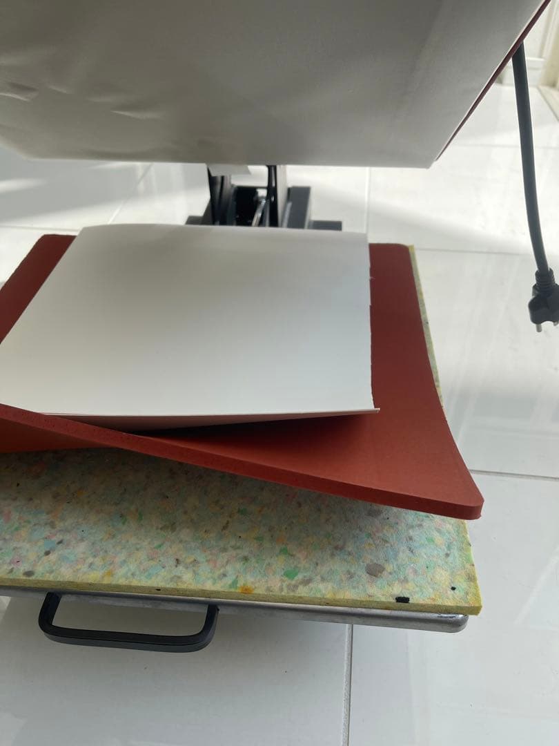 【新品同様】ドライマウントプレス機　印画紙　オリジナルTシャツ作成