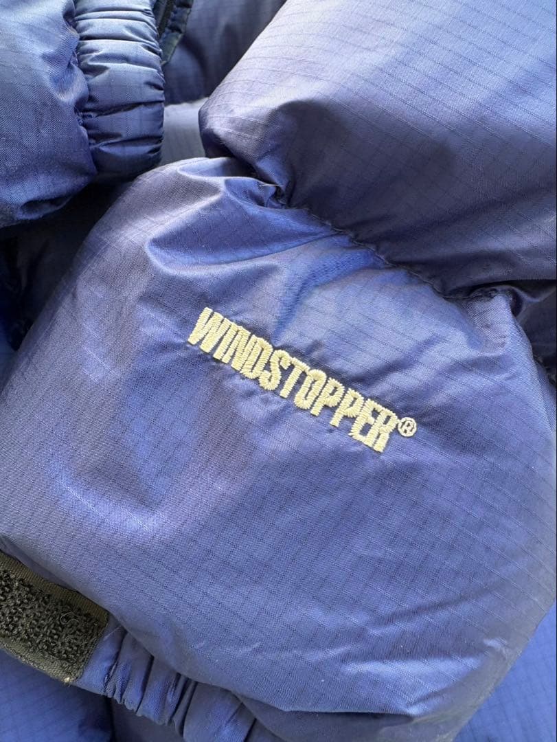 THE NORTH FACE ダウンジャケット 700 青　ヌプシ