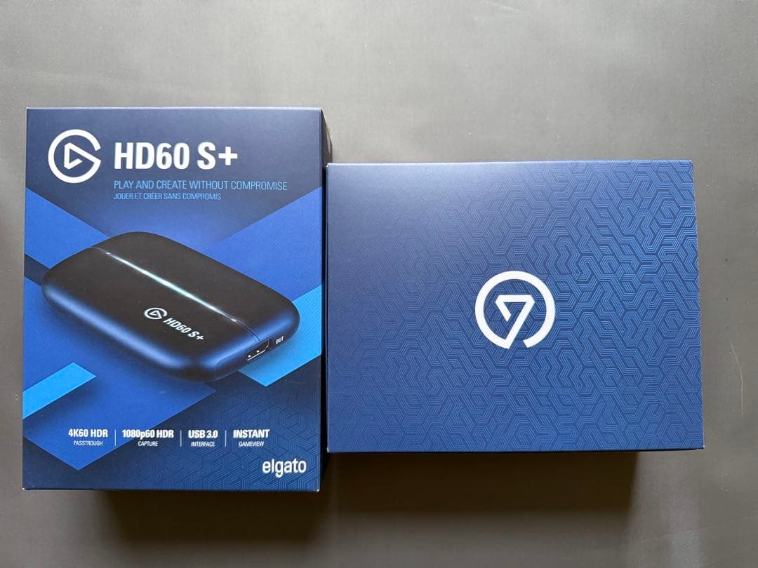 【極美品】Elgato HD60 S+ ゲームキャプチャー 4K HDR