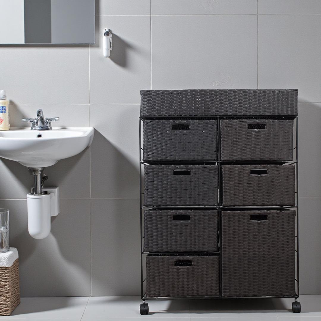 茶豆フォロー割【新品】お掃除簡単ランドリーチェストアウトレット