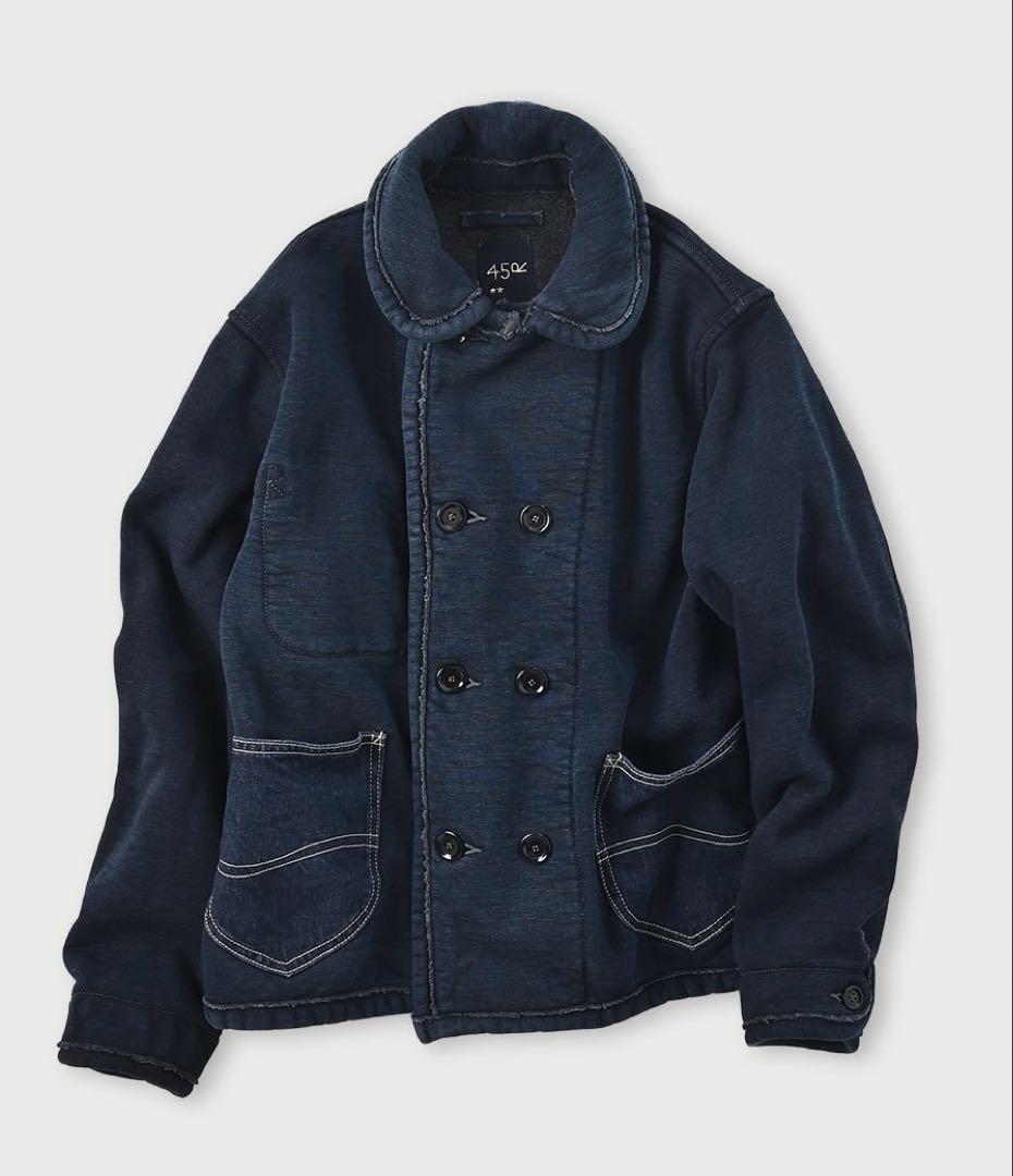 ★新品【45R】北海道本裏毛の908チロリアン（インディゴ）定価123200円