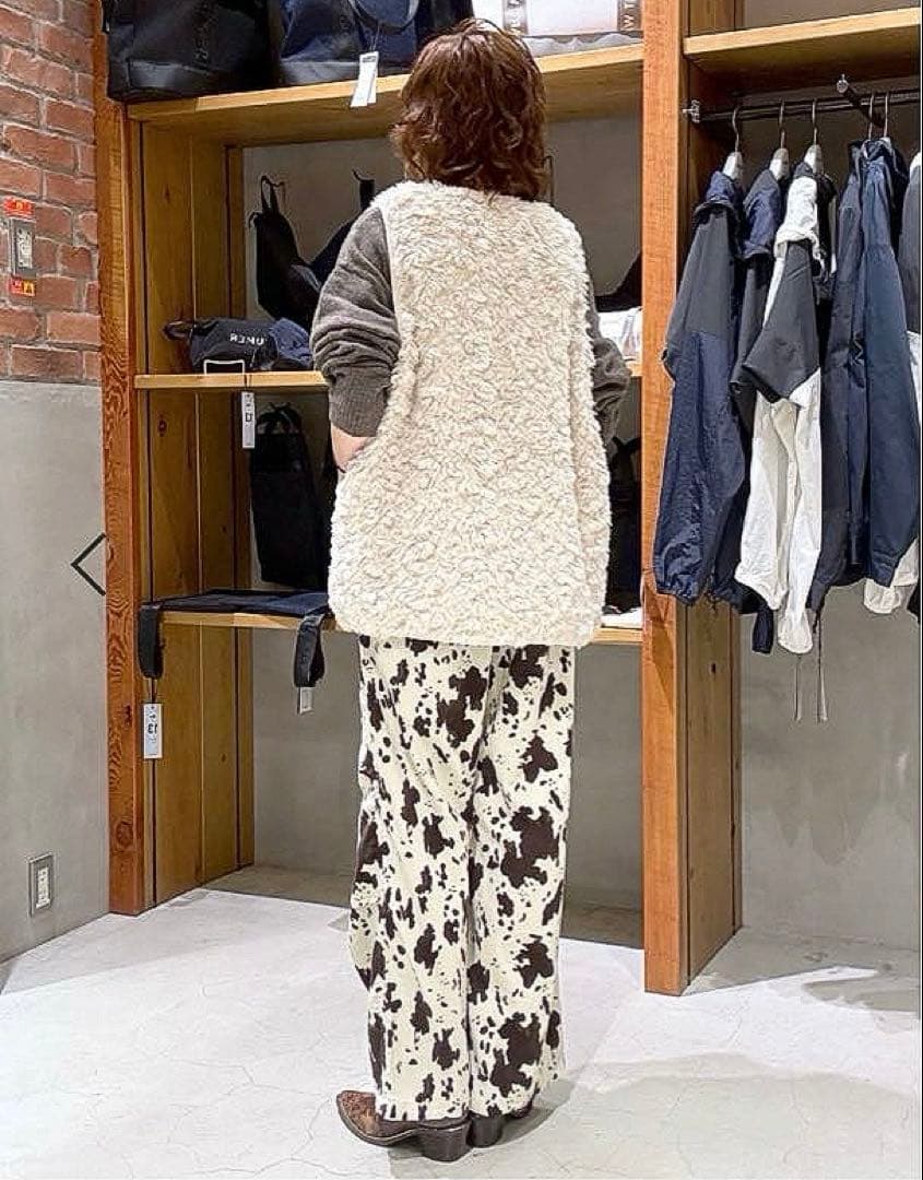 【美品】niko and... アソートファーベスト アイボリー L 完売品