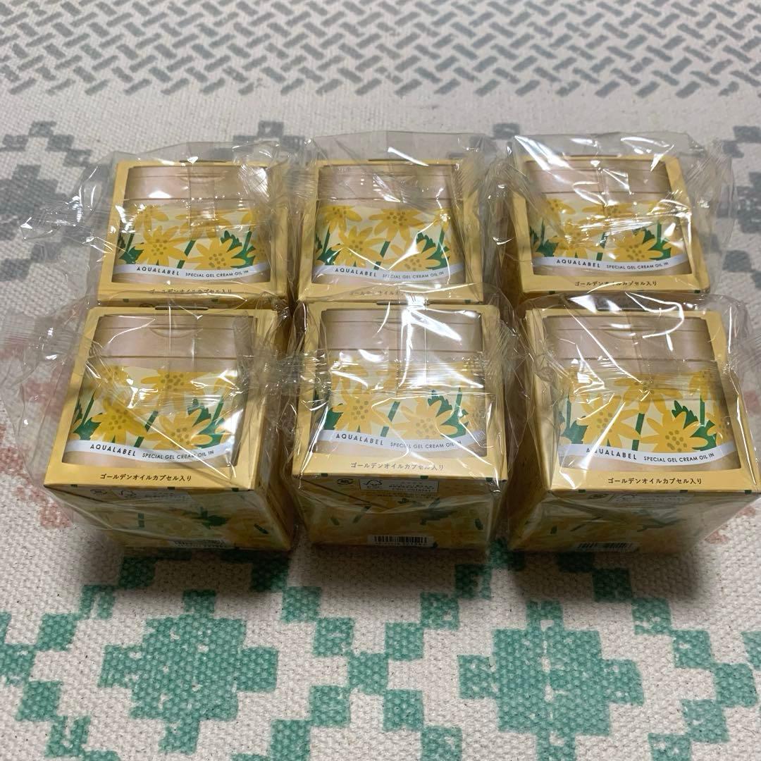 アクアレーベル スペシャルジェルクリーム EX オイルイン 111g ×6個