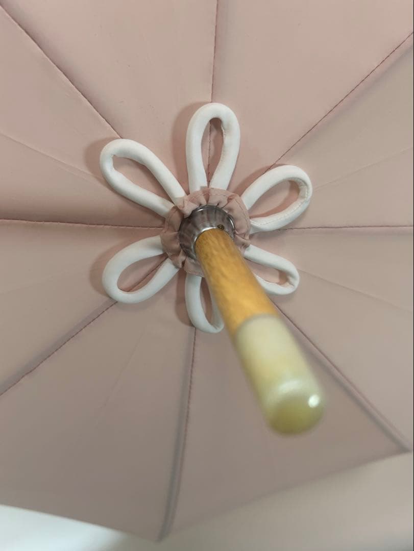 さえら☆ポテチーノ新品タグ付希少品　　　　　　　　　　　　　　雨傘　お花モチーフ