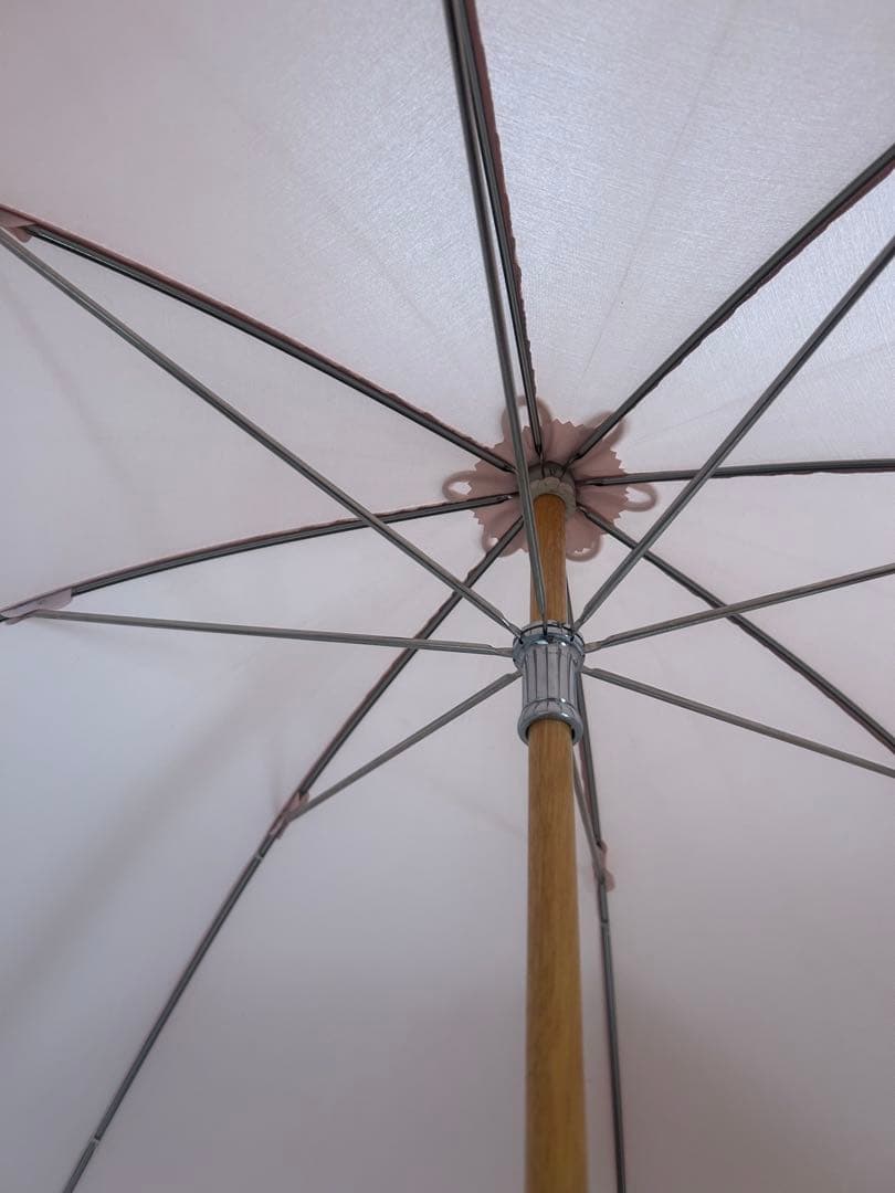 さえら☆ポテチーノ新品タグ付希少品　　　　　　　　　　　　　　雨傘　お花モチーフ