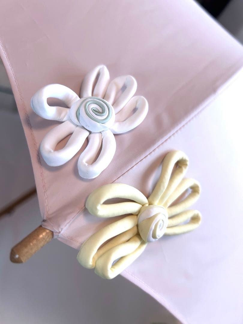 さえら☆ポテチーノ新品タグ付希少品　　　　　　　　　　　　　　雨傘　お花モチーフ