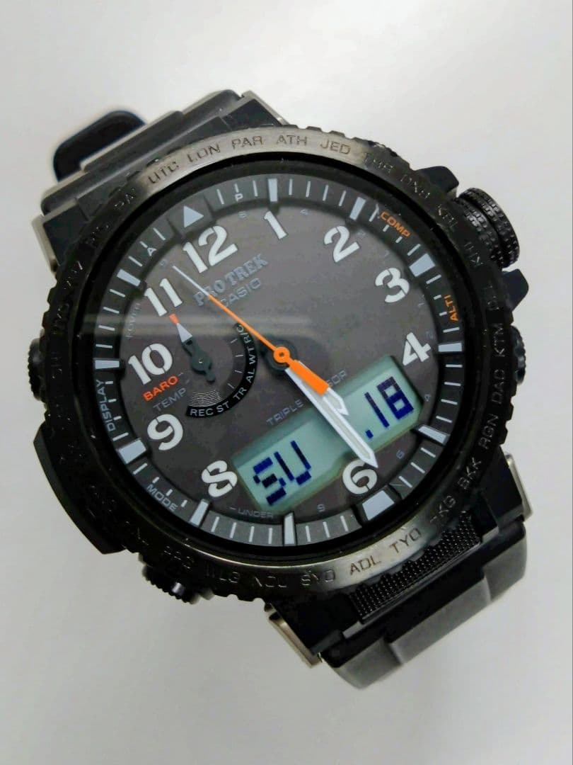 プロトレック　電波ソーラー腕時計　PROTREK PRW-50Y　中古品