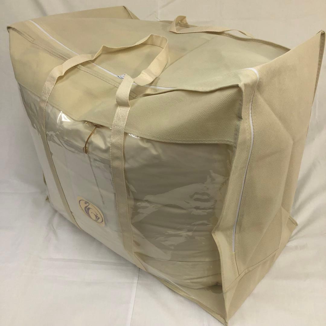 羽毛布団 シングル ニューゴールド 生成り 日本製 150×210cm 特別価格