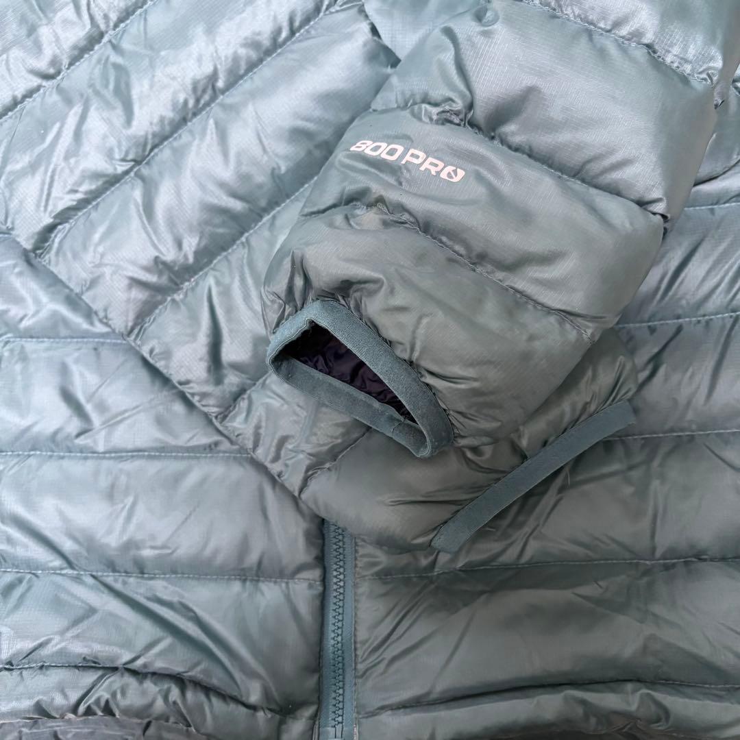 【美品】ザノースフェイス800pro高保温ライトダウン　カナダグースダウン