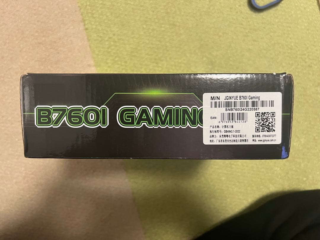 マザーボード Jingyue B760i Gaming D4