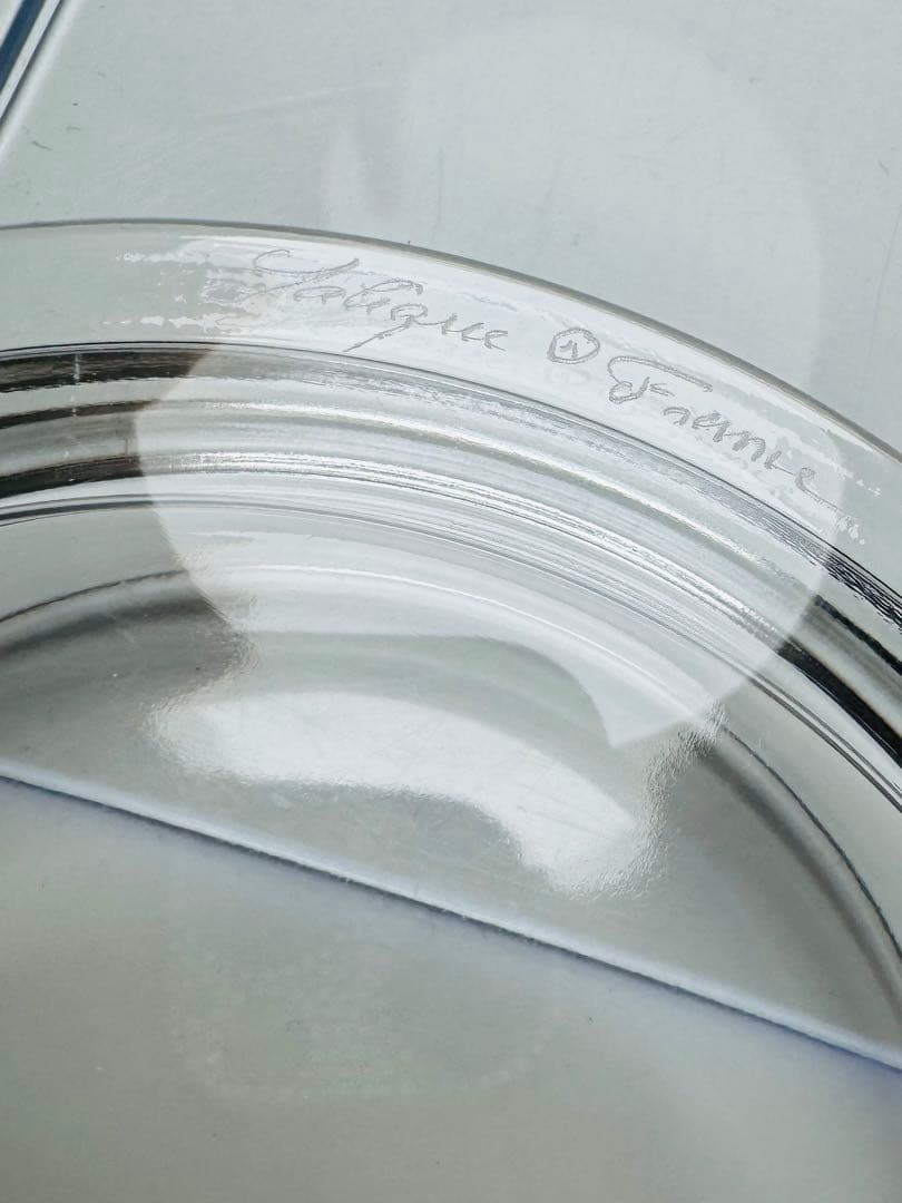 ラリック LALIQUE ロジェ パチネ 小物入れ オブジェ クリスタル✨