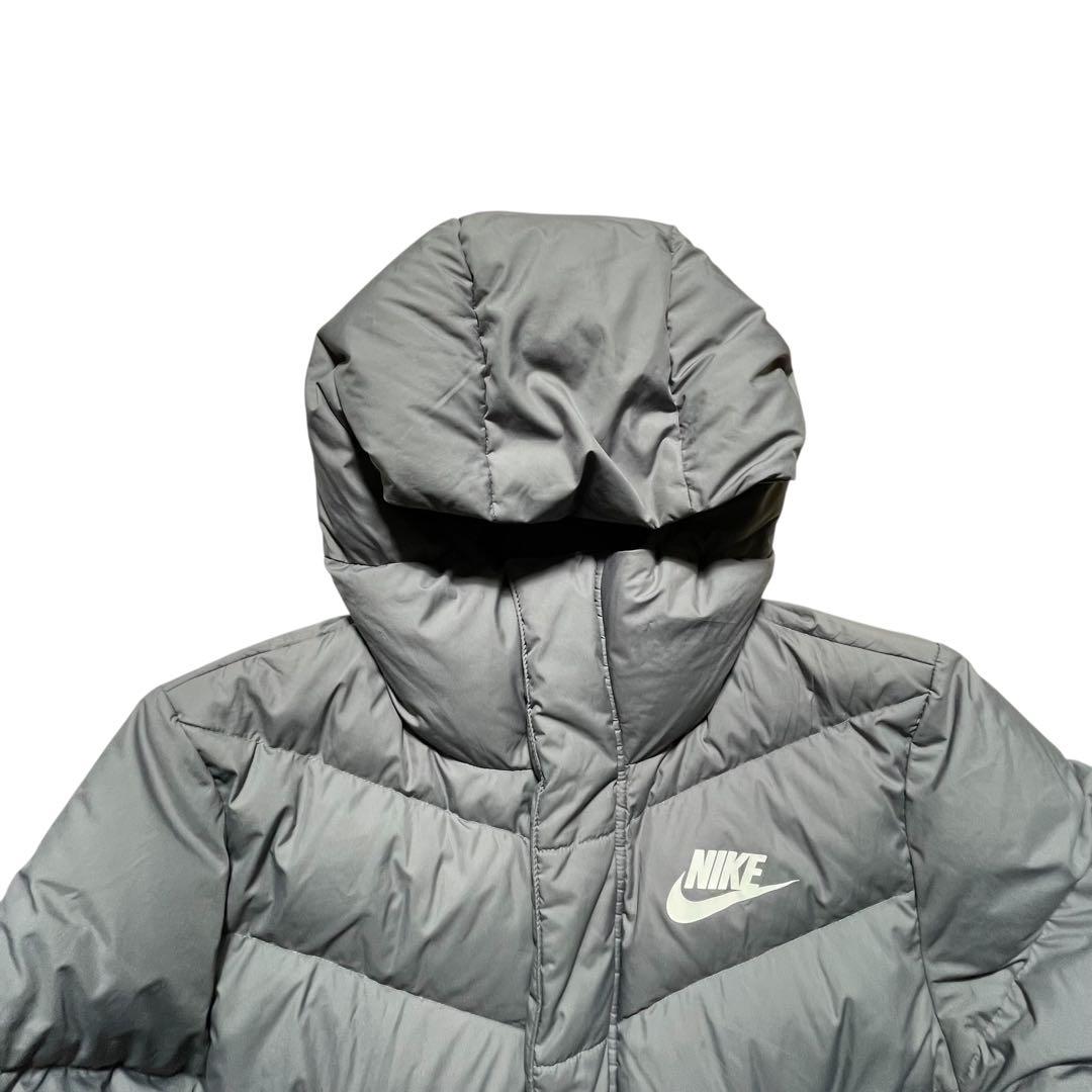 シナモン　NIKE ナイキ ダウンコート　ベンチコート　 Sサイズ
