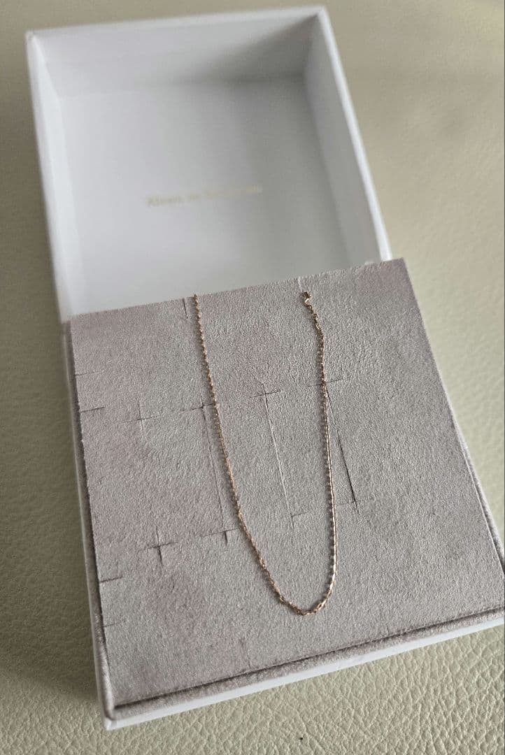 ete K18MPG ミラーカットチェーン ネックレス