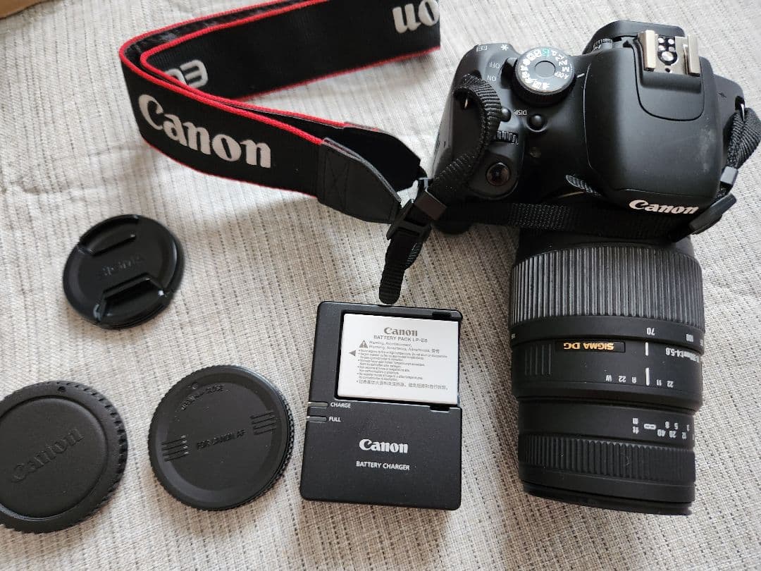 CANON EOS KISS ×5 とSIGMA 70-300mm F4-5.6